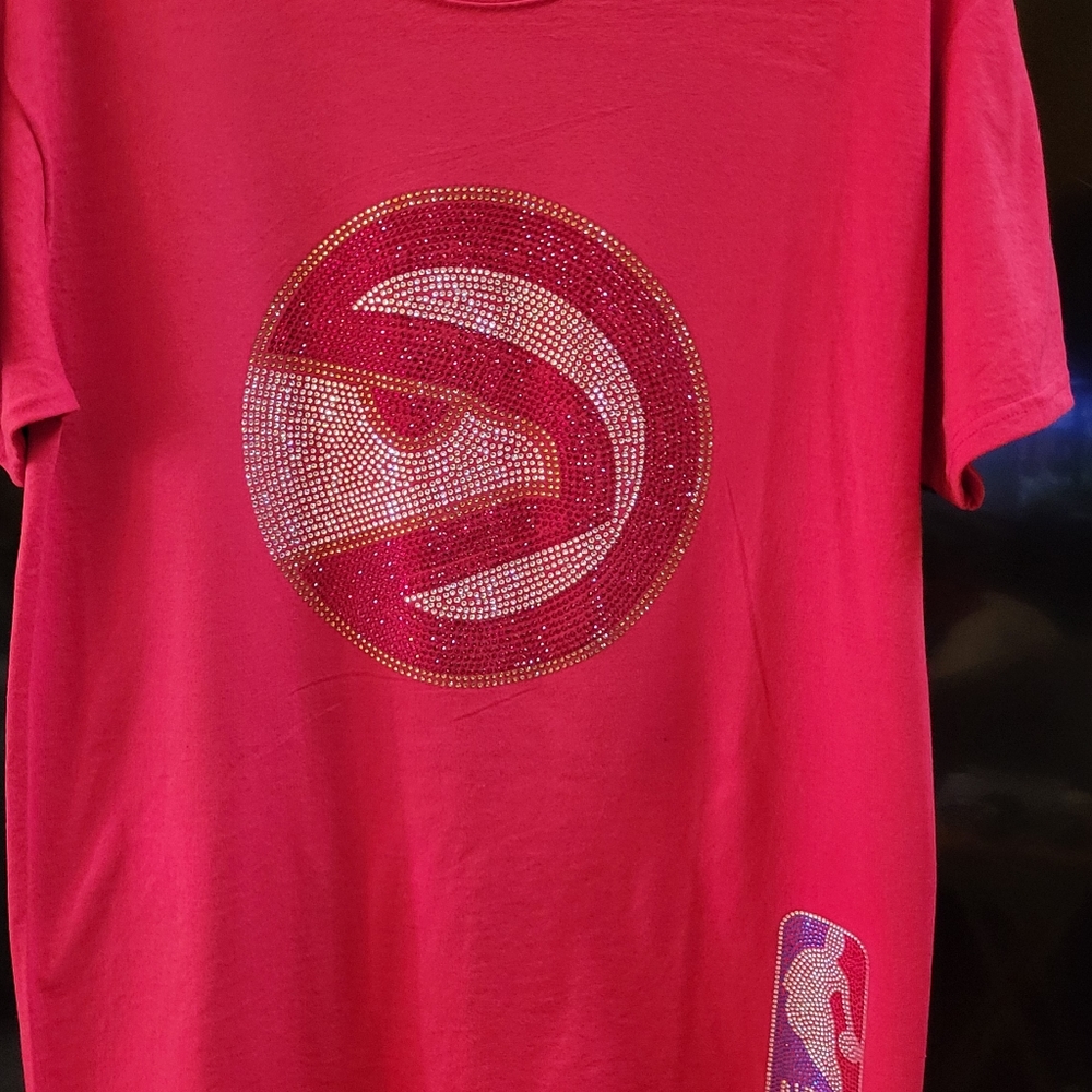 Trey Young Custom Rhinestone T shirt - Picture 7 of 11